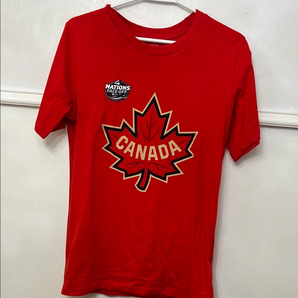 NHL Sidney Crosby Red team Canada Maple Leaf T-Shirt